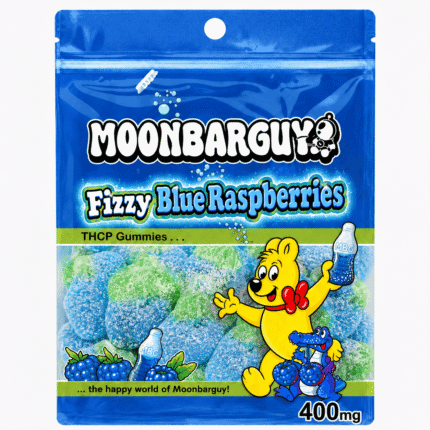 Fizzy Blue Raspberries THCP Gummies