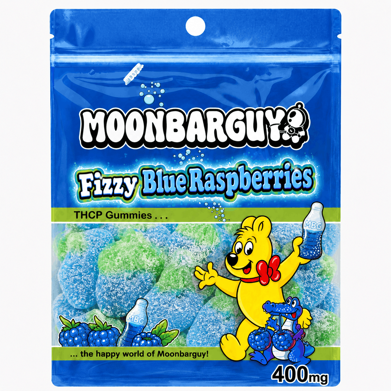 Fizzy Blue Raspberries THCP Gummies Fizzy Blue Raspberries THCP Gummies